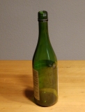 stehen - vertikal (Flasche)
